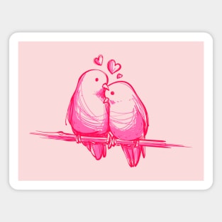 Birds in love Magnet